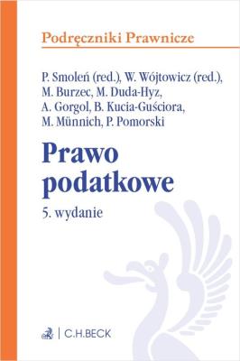 Okładka książki Prawo podatkowe