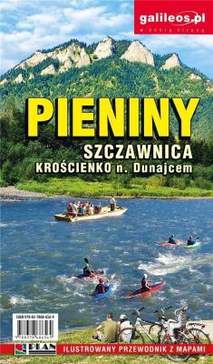 Przewodnik - Pieniny. Autor: Fronia Rafał. SmakLiter.pl Okładka książki Przewodnik - Pieniny