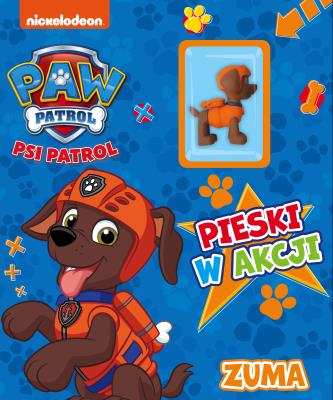 Okładka książki Psi Patrol. Pieski w Akcji. Zuma