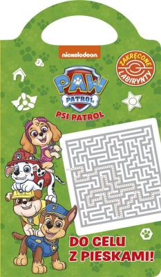 Okładka książki Psi Patrol. Zakręcone labirynty. Do celu...