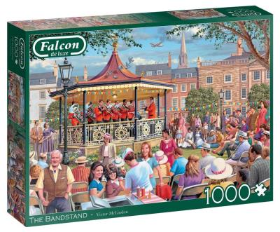 Puzzle 1000 Falcon Podium dla orkiestry G3. Wydawca: Jumbo. SmakLiter.pl Opakowanie Puzzle 1000 Falcon Podium dla orkiestry G3