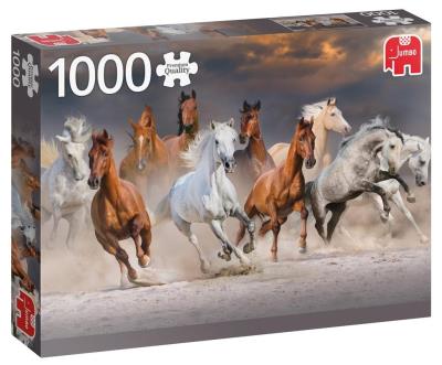 Puzzle 1000 PC Pustynne konie G3. Wydawca: Jumbo. SmakLiter.pl Opakowanie Puzzle 1000 PC Pustynne konie G3