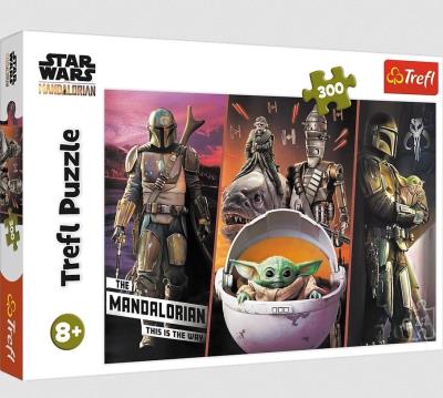 Opakowanie Puzzle 300 Tajemniczy Baby Yoda 23002