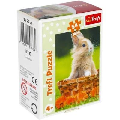 Puzzle 54 mini Urocze zwierzątka 2 TREFL. Wydawca: Trefl. SmakLiter.pl Opakowanie Puzzle 54 mini Urocze zwierzątka 2 TREFL