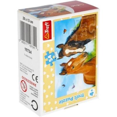 Puzzle 54 mini Urocze zwierzątka 3 TREFL. Wydawca: Trefl. SmakLiter.pl Opakowanie Puzzle 54 mini Urocze zwierzątka 3 TREFL
