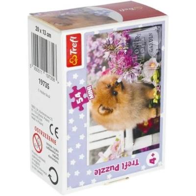 Puzzle 54 mini Urocze zwierzątka 4 TREFL. Wydawca: Trefl. SmakLiter.pl Opakowanie Puzzle 54 mini Urocze zwierzątka 4 TREFL