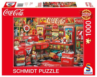 Puzzle PQ 1000 Coca-Cola Nostalgia G3. Wydawca: Schmidt. SmakLiter.pl Opakowanie Puzzle PQ 1000 Coca-Cola Nostalgia G3