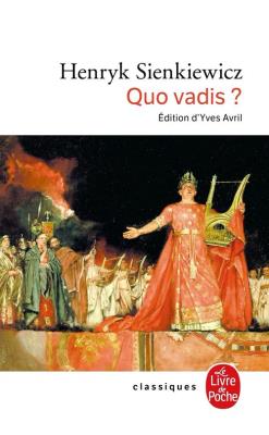 Quo vadis. Autor: Henryk Sienkiewicz. SmakLiter.pl Okładka książki Quo vadis
