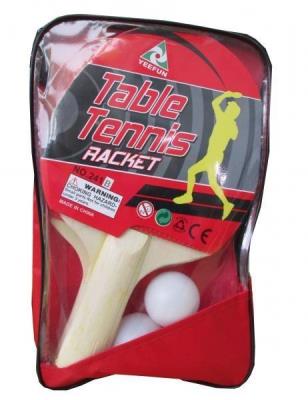 Rakietki do Ping-Ponga + 3 piłeczki (380072). Wydawca: EUROTRADE. SmakLiter.pl Opakowanie Rakietki do Ping-Ponga + 3 piłeczki (380072)