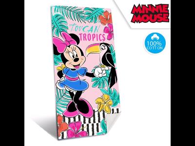 Ręcznik plażowy Minnie 70x140cm. Wydawca: Kids Euroswan. SmakLiter.pl Opakowanie Ręcznik plażowy Minnie 70x140cm