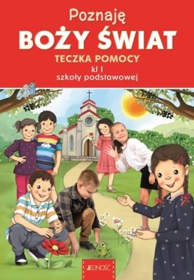 Religia SP 1 Poznaję Boży świat Teczka pomocy + CD. Autor: ks. dr K. Mielnicki, E. Kondrak. SmakLiter.pl Okładka książki Religia SP 1 Poznaję Boży świat Teczka pomocy + CD