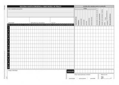 Roczna karta ewidencji...508-3. Wydawca: MICHALCZYK I PROKOP. SmakLiter.pl Opakowanie Roczna karta ewidencji...508-3
