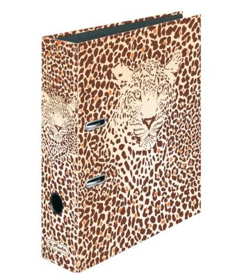 Opakowanie Segregator A4 8cm Leopard Animal print max. file