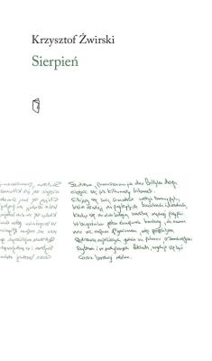 Sierpień. Autor: Krzysztof Żwirski. SmakLiter.pl Okładka książki Sierpień