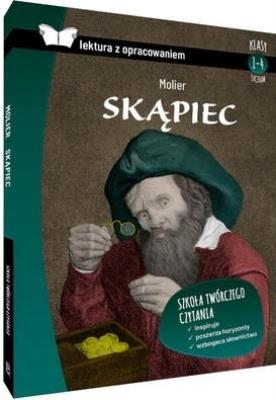 Skąpiec z opracowaniem BR SBM. Autor: Molier. SmakLiter.pl Okładka książki Skąpiec z opracowaniem BR SBM
