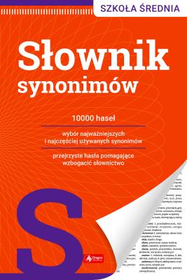 Słownik synonimów. Autor: Witold Cienkowski. SmakLiter.pl Okładka książki Słownik synonimów