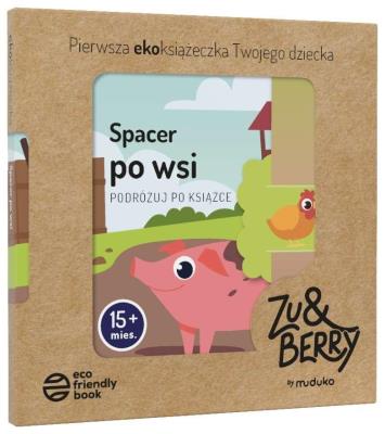 Okładka książki Spacer po wsi. Podróżuj po książce 15 mies.+