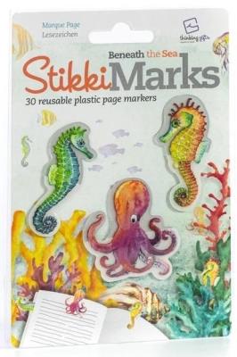Opakowanie StikkiMarks Beneath the Sea Zakładki Woda