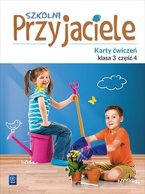 SZKOLNI PRZYJACIELE KARTY ĆWICZEŃ KLASA 3 CZĘŚĆ 4 EDUKACJA WCZESNOSZKOLNA  171965. Autor: Ewa Schumacher, Zarzycka Irena, Aldona Danielewicz-Malinowska. SmakLiter.pl Okładka książki SZKOLNI PRZYJACIELE KARTY ĆWICZEŃ KLASA 3 CZĘŚĆ 4 EDUKACJA WCZESNOSZKOLNA  171965