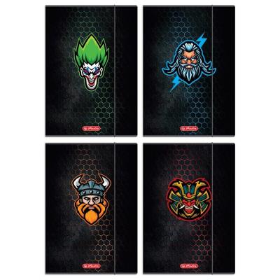 Opakowanie Teczka rysunkowa A4 z gumką Game Avatars