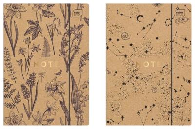 Opakowanie Teczka z gumką A4+ HS Kraft (10szt)