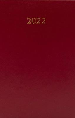 Opakowanie Terminarz 2022 Dzienny A5 DIVAS Bordo
