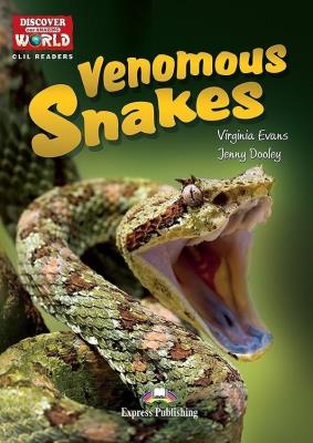Okładka książki Venomous Snakes. Reader level B1+/B2 + DigiBook