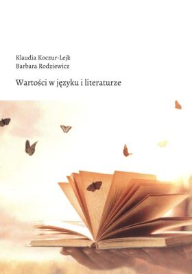 Okładka książki Wartości w języku i literaturze