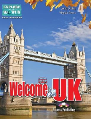 Okładka książki Welcome to the UK. Reader Level 4 + DigiBook