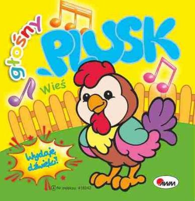 Wieś. Głośny plusk. Autor: Kwiecińska Mirosława. SmakLiter.pl Okładka książki Wieś. Głośny plusk