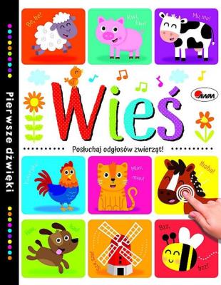 Wieś Pierwsze dźwięki. Autor: Natalia Kawałko-Dzikowska. SmakLiter.pl Okładka książki Wieś Pierwsze dźwięki