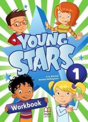 Okładka książki Young Stars 1 WB + CD MM PUBLICATIONS