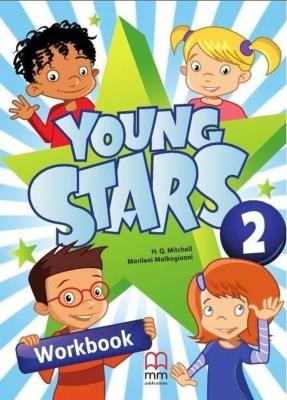 Okładka książki Young Stars 2 WB + CD MM PUBLICATIONS