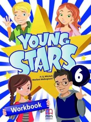 Okładka książki Young Stars 6 WB + CD MM PUBLICATIONS