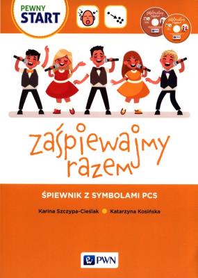 Okładka książki Zaśpiewajmy razem Śpiewnik z symbolami PSC