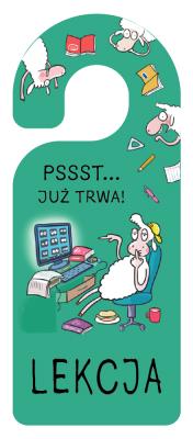 Opakowanie Zawieszka na klamkę Lekcja