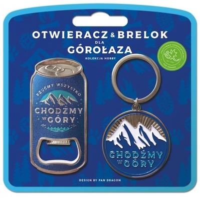 Opakowanie Zestaw brelok + otwieracz dla górołaza