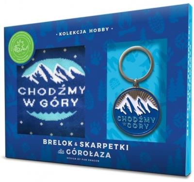 Opakowanie Zestaw brelok + skarpetki dla górołaza