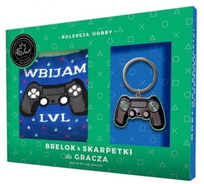 Opakowanie Zestaw brelok + skarpetki dla gracza