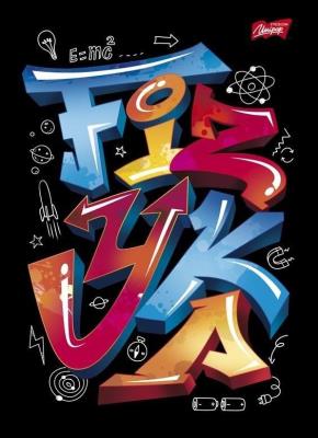 Opakowanie Zeszyt A5/60K kratka Fizyka ze ściągą (10szt)