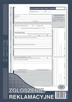 Opakowanie Zgłoszenie reklamacyjne 601-1