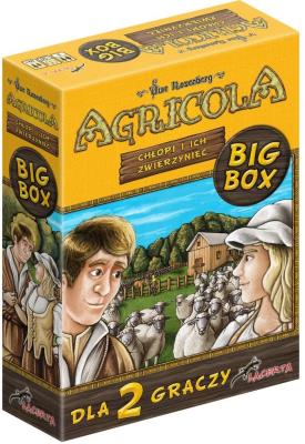 Agricola: Chłopi i ich zwierzyniec Big Box LACERTA. Wydawca: Lacerta. SmakLiter.pl Opakowanie Agricola: Chłopi i ich zwierzyniec Big Box LACERTA