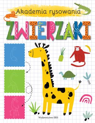 Akademia rysowania. Zwierzaki. Autor: Opracowanie zbiorowe. SmakLiter.pl Okładka książki Akademia rysowania. Zwierzaki