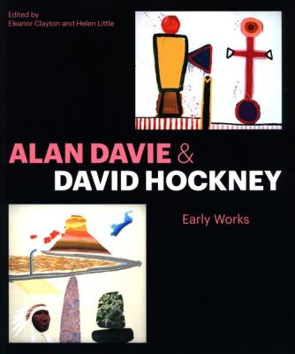 Alan Davie & David Hockney. Autor: Clayton Eleanor, Little Helen. SmakLiter.pl Okładka książki Alan Davie & David Hockney