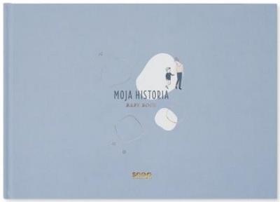 Okładka książki Album na zdjęcia dla dziecka ''Moja historia