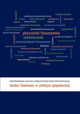 Okładka książki Analiza finansowa w praktyce gospodarczej