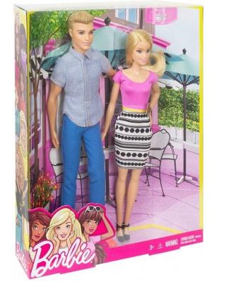 Opakowanie Barbie + Ken zestaw DLH76