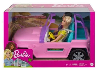 Opakowanie Barbie Pojazd terenowy + 2 lalki