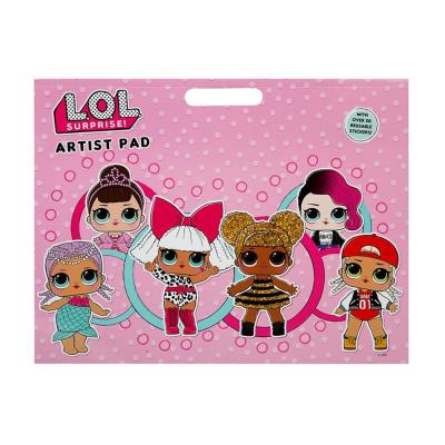 Opakowanie Blok rysunkowy z naklejkami LOL Surprise