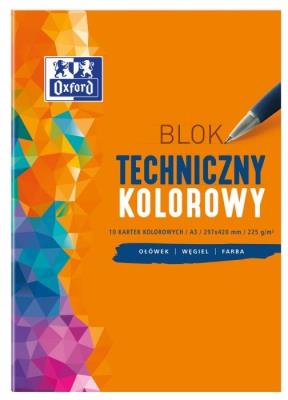 Blok techniczny A3/10K 225G kolor (10szt) OXFORD. Wydawca: Hamish Hamilton. SmakLiter.pl Opakowanie Blok techniczny A3/10K 225G kolor (10szt) OXFORD